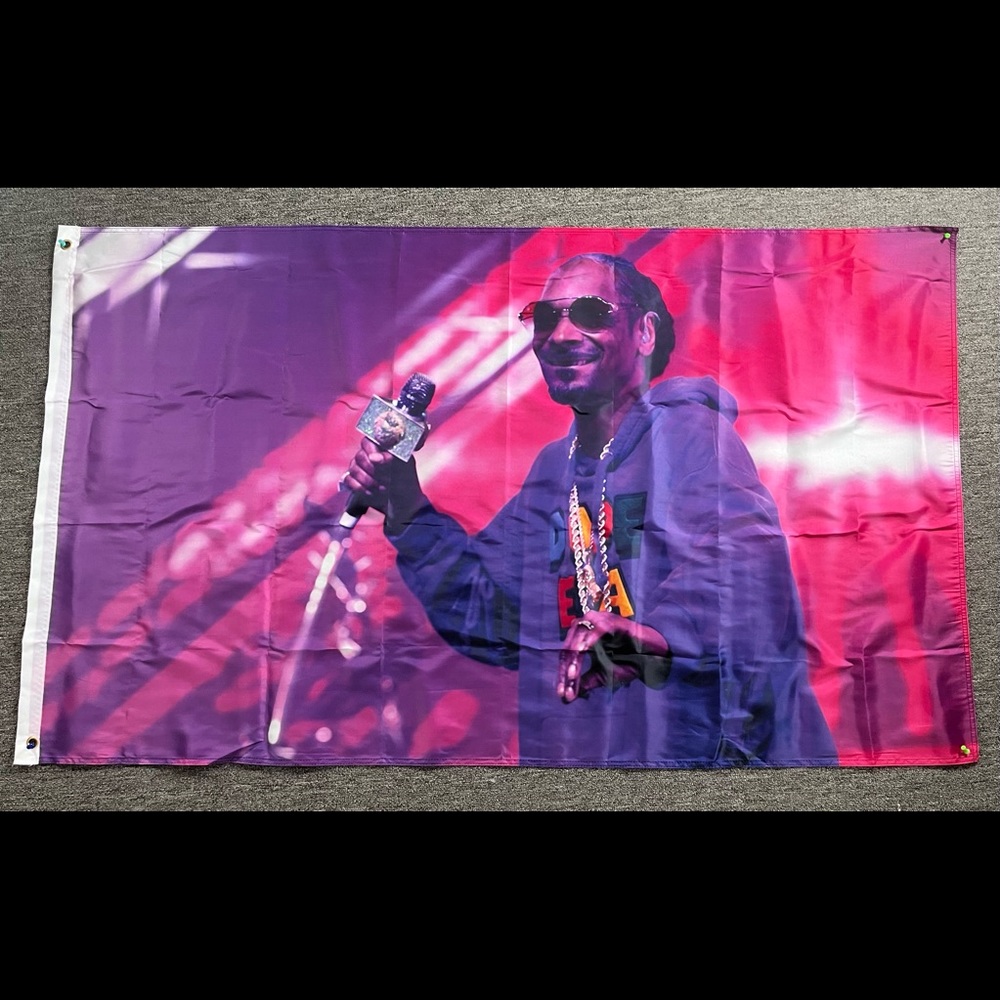 Snoop dog concert flag banner college dorm bedroom tapestry brand new